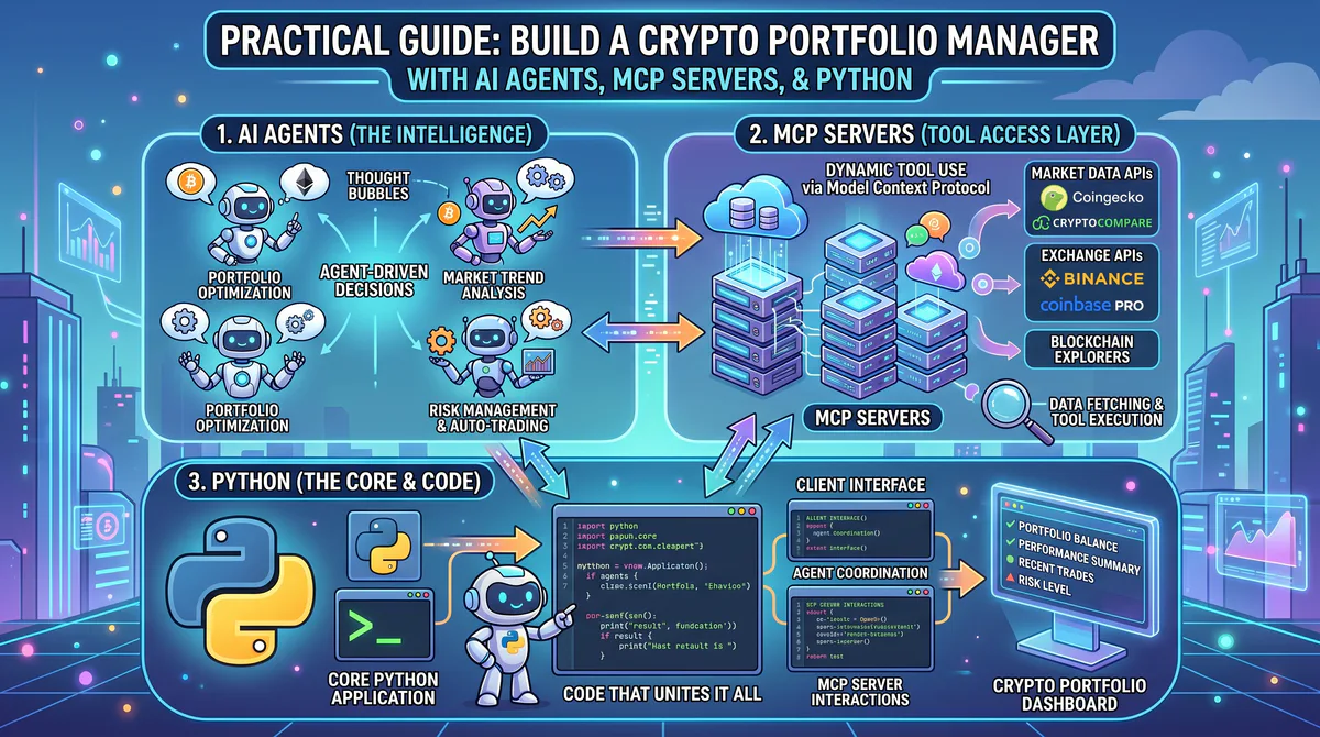Build a Crypto Portfolio Manager with AI Agents, MCP Servers, and Python — A Practical Guide
