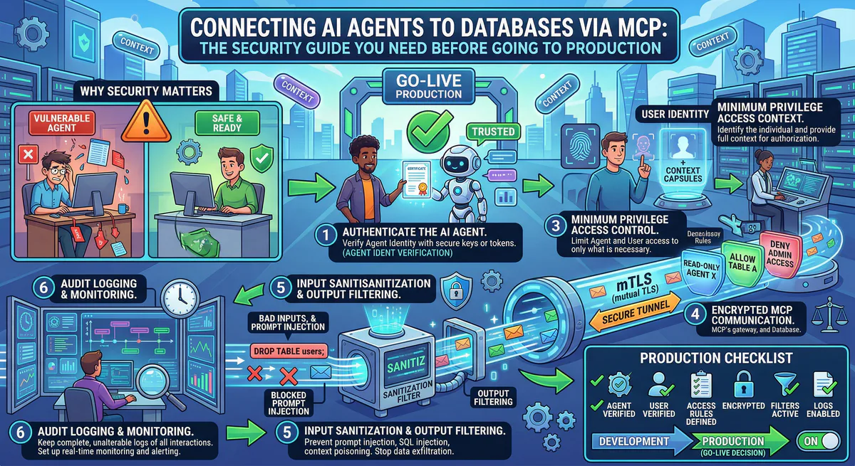 Connecting AI Agents to Databases via MCP: The Security Guide You Need Before Going to Production