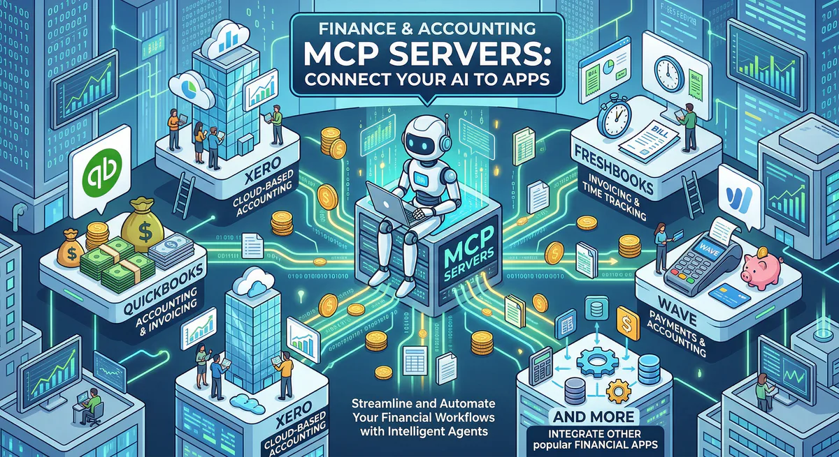 Finance & Accounting MCP Servers: Connect Your AI to QuickBooks, Xero, FreshBooks, Wave, and More