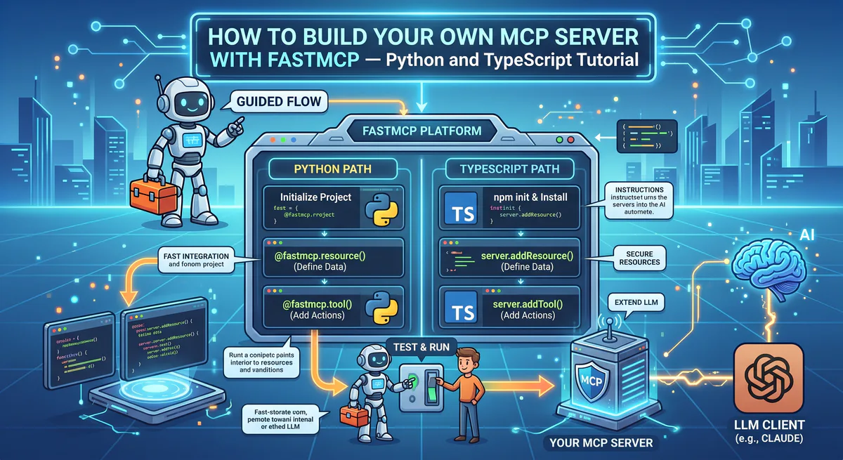 How to Build Your Own MCP Server with FastMCP — Python and TypeScript Tutorial