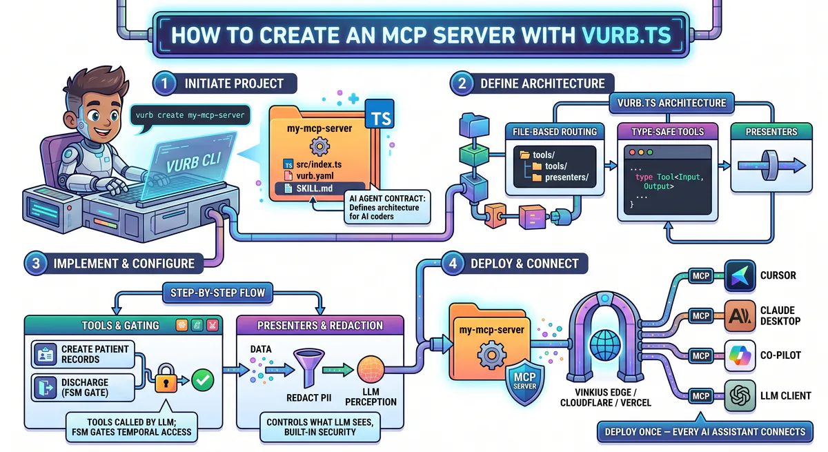 Create an MCP Server in 2026: The Complete vurb.ts Guide