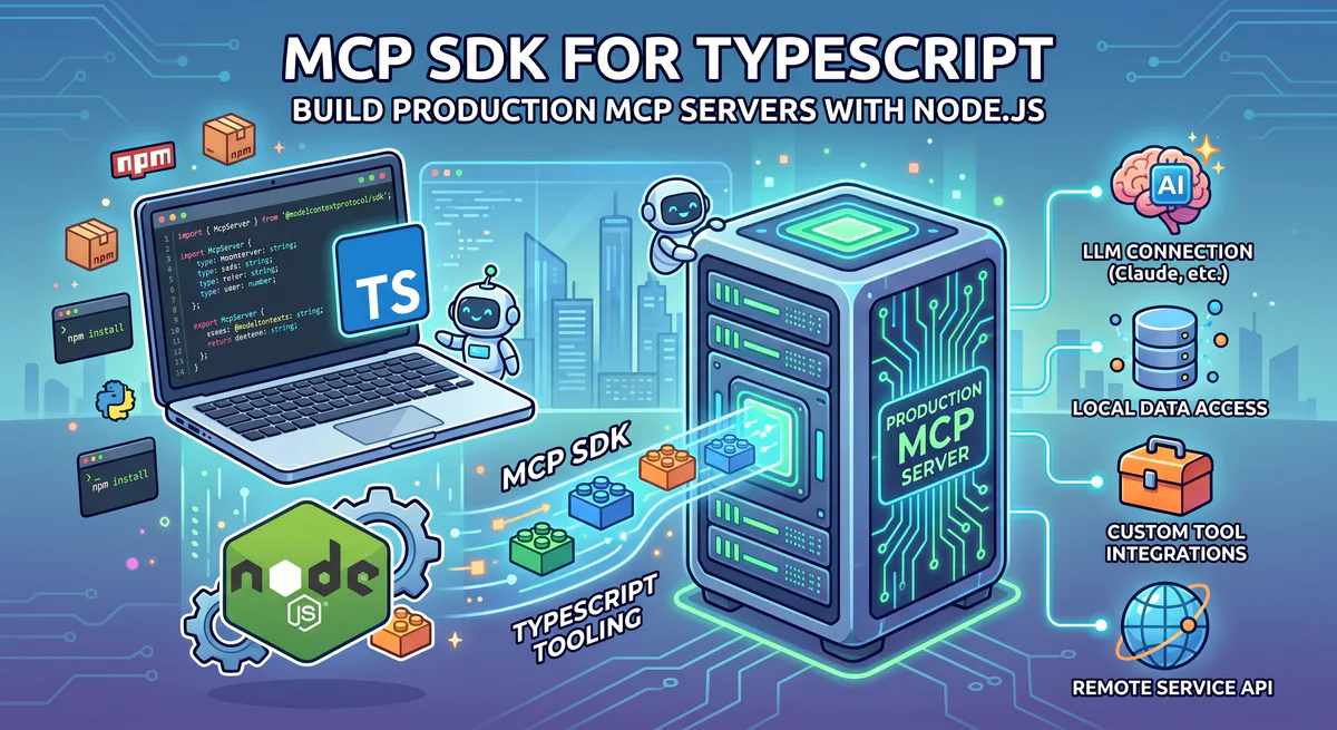 MCP SDK for TypeScript: Build Production MCP Servers with Node.js