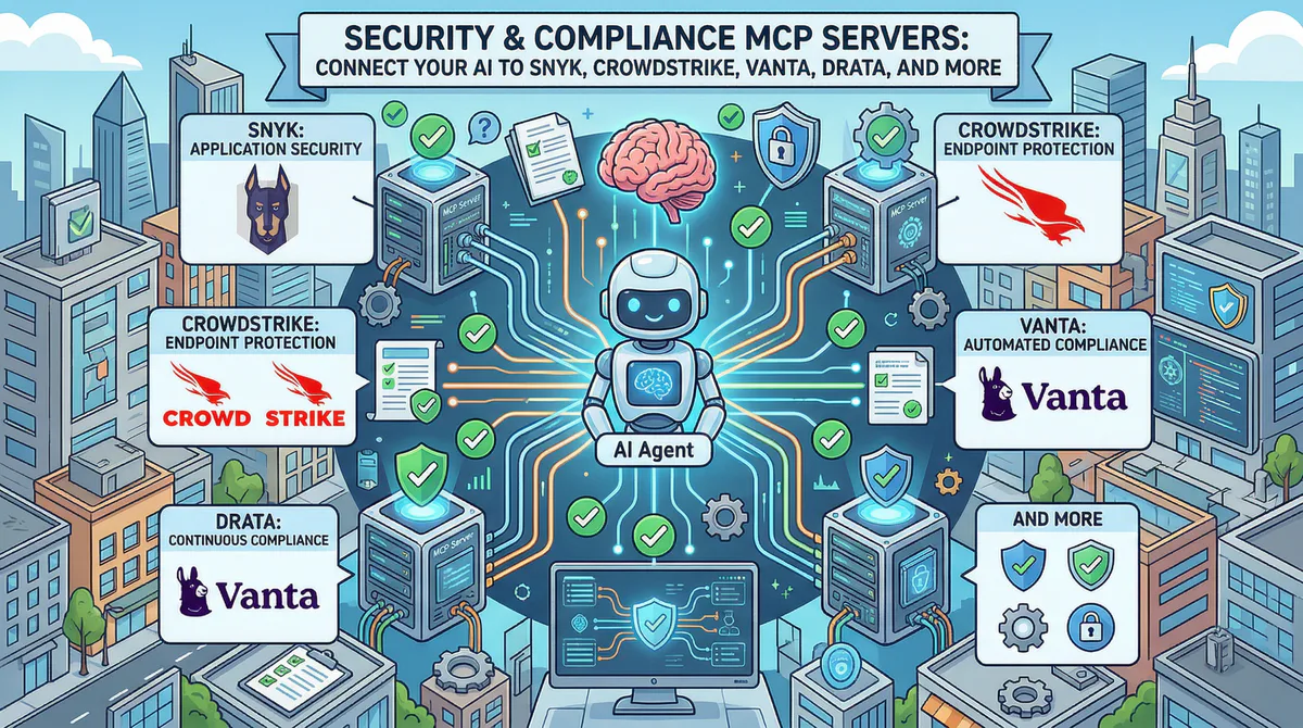Security & Compliance MCP Servers: Connect Your AI to Snyk, CrowdStrike, Vanta, Drata, and More