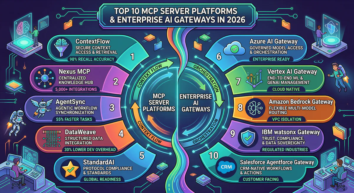 Top 10 MCP Server Platforms and Enterprise AI Gateways in 2026